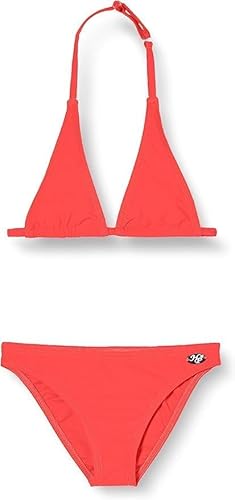 Haute pression Mädchen Ensemble Deux Pièces Fille Uni Bikini, Neonkoralle, 14 Jahre von Haute Pression
