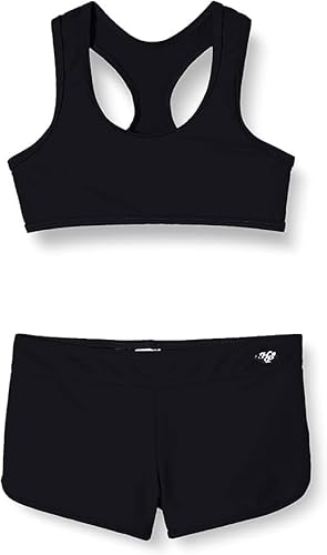 Haute pression Mädchen Ensemble Deux Pièces Fille Uni Bikini, Schwarz, 16 Jahre von Haute Pression