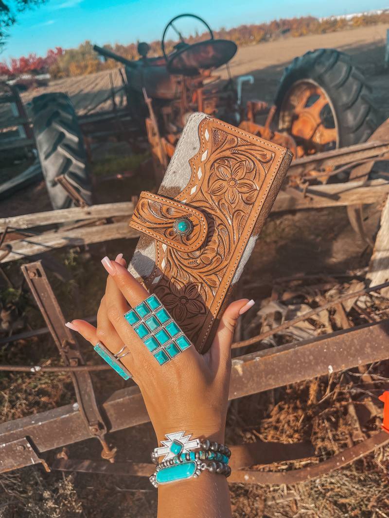 Das Hank Wallet Ein Haute Südliche Hyde By Beth Marie Exklusive Geldbörse Aus Rindsleder von HauteSouthernHyde