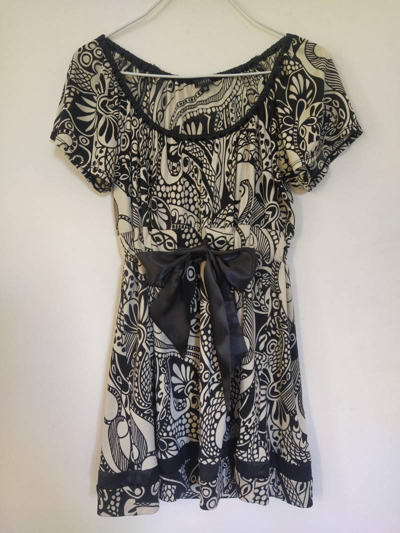 100% Seide Schwarze Schluppenbluse Joseph von HauteVaultStore