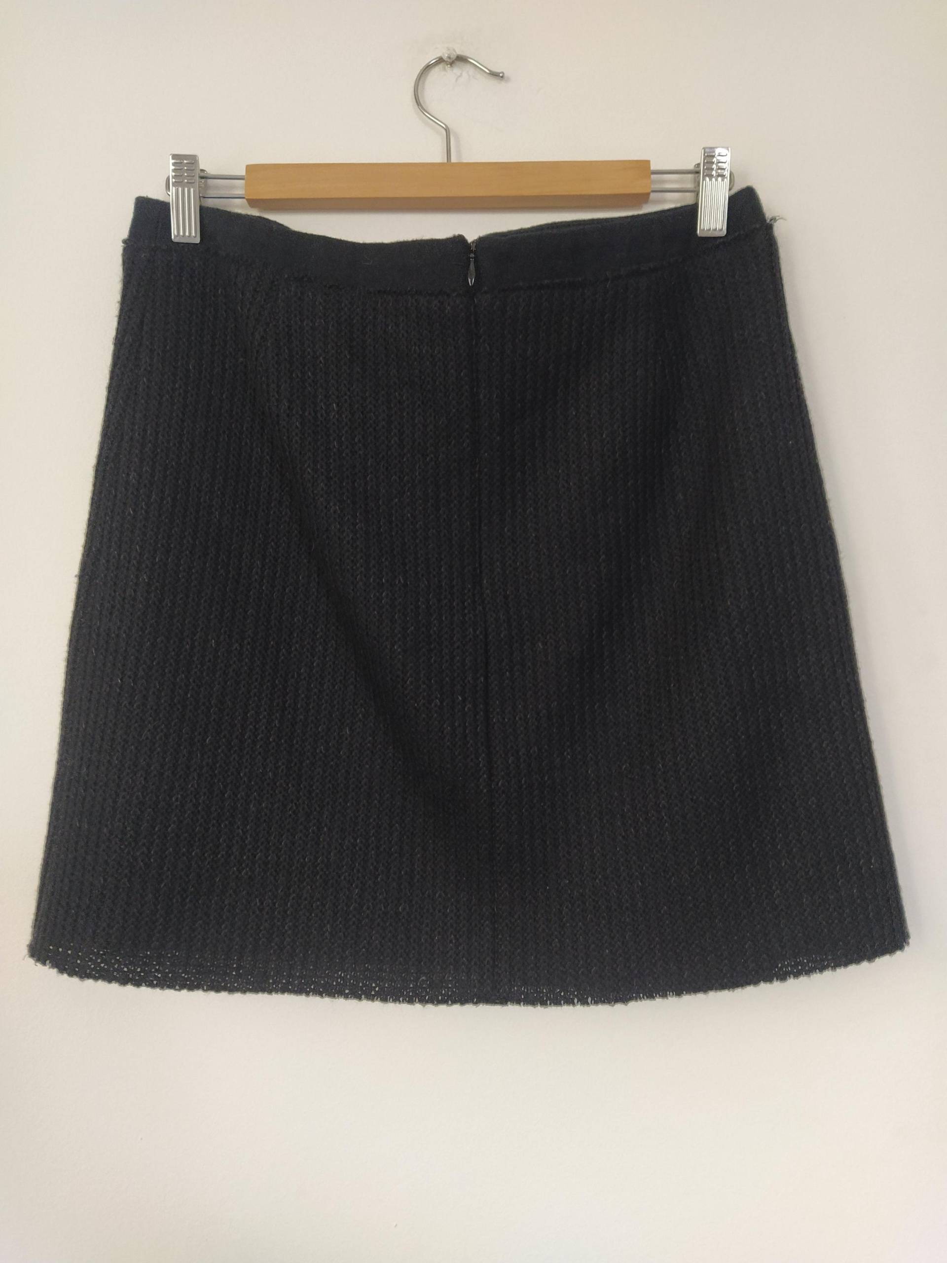 Rock Aus Wolle-Leinen-Mischung Rock Aus Wolle-Leinen-Mischung von HauteVaultStore