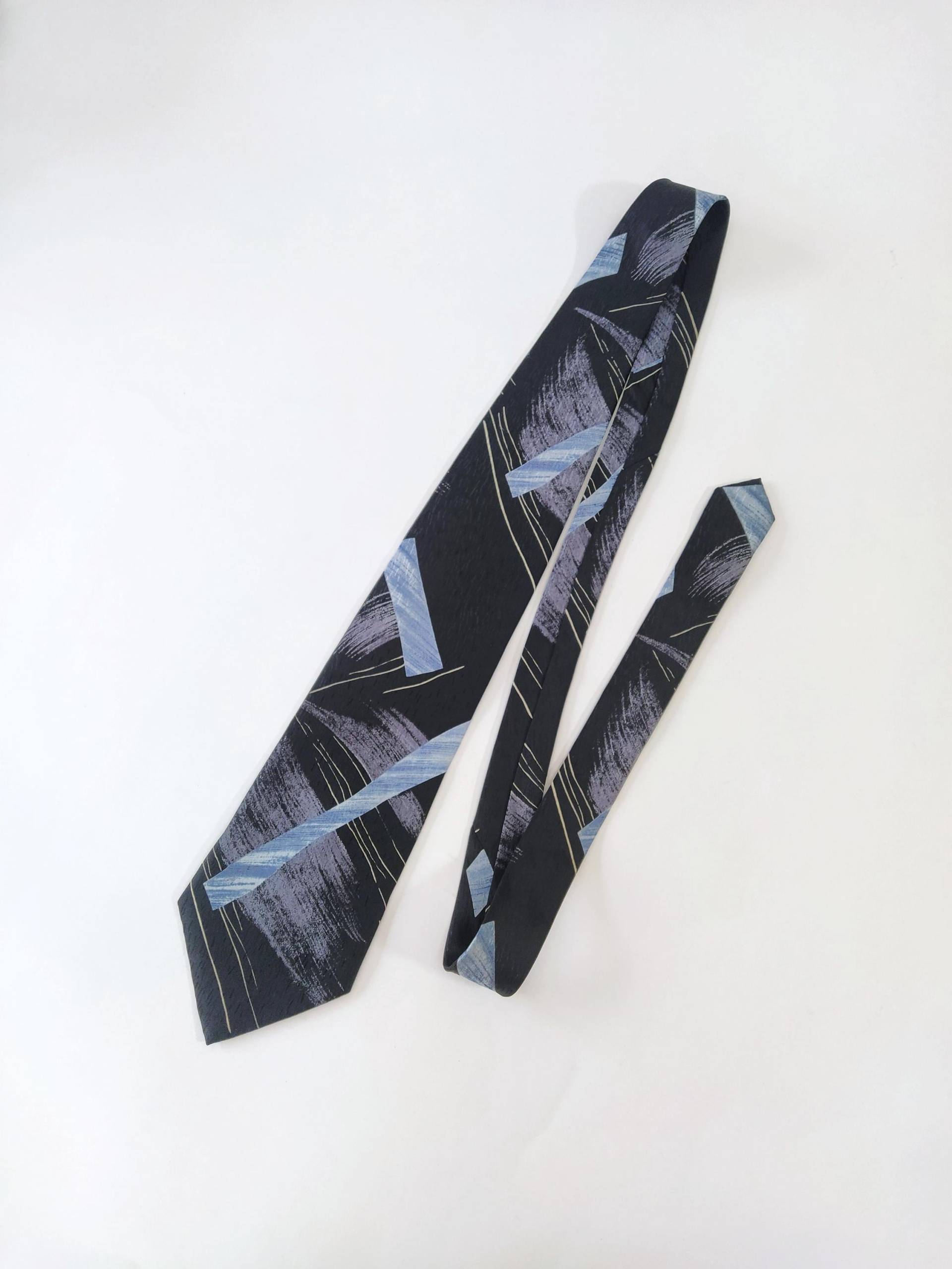 Vintage Krawatte Aus 100% Seide von HauteVaultStore