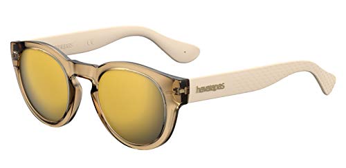 Havaianas Unisex-Erwachsene TRANCOSO/M Sonnenbrille, Gold, 49 von Havaianas