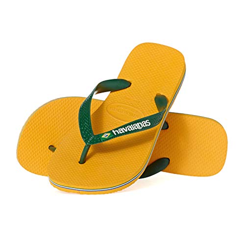 HAV. BRASIL LOGO BANANA YELLOW 37/38 von Havaianas