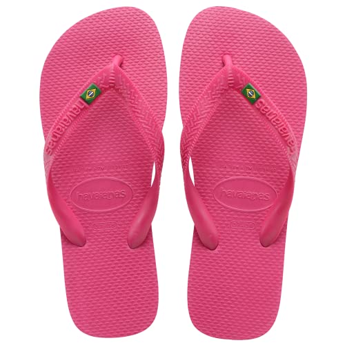 Havaianas Unisex Brasil Zehentrenner, Pink Electric, 47/48 EU von Havaianas