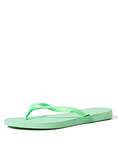 Havaianas Damen Slim Flip Flop, Green Garden, 33/34 EU von Havaianas