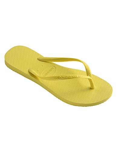 Havaianas Mädchen Slim (Mini Me) Flipflop, Yellow Pixel, 23/24 EU von Havaianas