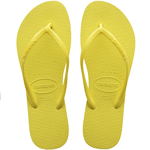 Havaianas Damen Slim Flipflop, Yellow Pixel, 41/42 EU von Havaianas