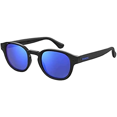 HAVAIANAS Unisex Salvador Sonnenbrille, Black Blue, 49 von Havaianas