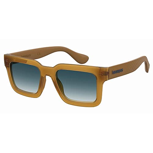 Havaianas Unisex Vicente Sunglasses, FT4 Honey Gold, 52 von Havaianas