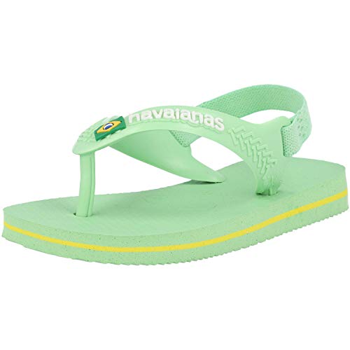 Havaianas 4140577 Unisex Baby Flipflop, Hydro Green, 25 EU von Havaianas