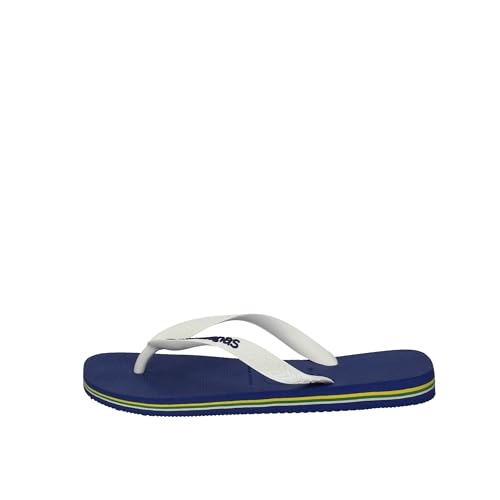 Havaianas Unisex-Erwachsene Brasil Logo Zehentrenner, Blau (Marine Blue), 39/40 EU von Havaianas