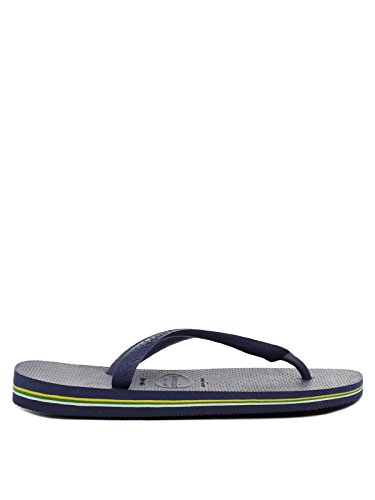 Havaianas Unisex Brasil Logo, Navy Blue, 6/7 von Havaianas