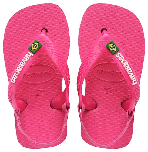 Havaianas Baby Brasil Logo II Sandale, Pink von Havaianas