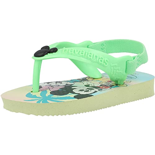 Havaianas Unisex Baby Disney Classics II Flipflop, Lime Green, 21 EU von Havaianas