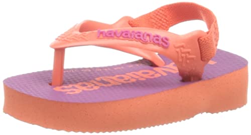 Havaianas Jungen Unisex Kinder Baby Logomania Flipflop, Salmon, 19 EU von Havaianas