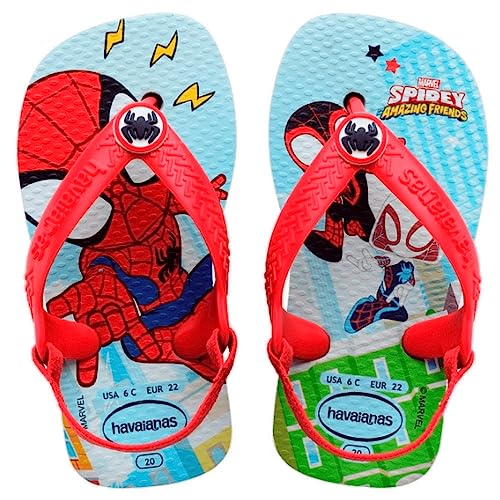 Havaianas Baby Marvel BlueRed, Flipflop, BLUE/RED, von Havaianas