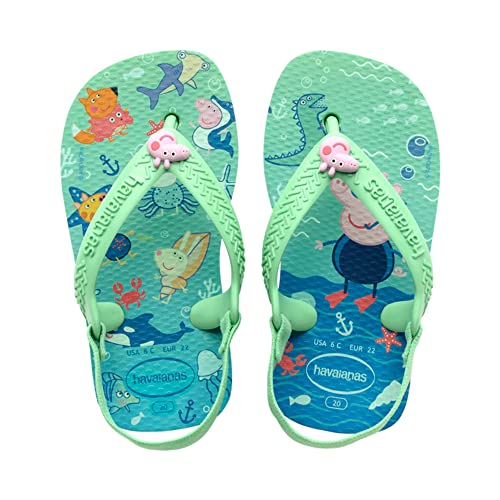 Havaianas Baby Peppa Pig, Flipflop, Green Garden, von Havaianas