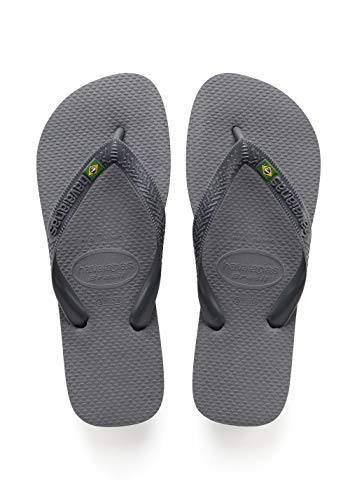 Havaianas Unisex Brasil, Steel Grey, 7.5/8 von Havaianas