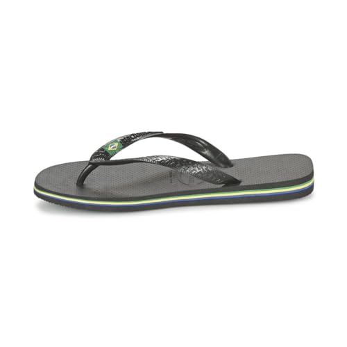 Havaianas Unisex Brasil, Black, 9/10 von Havaianas