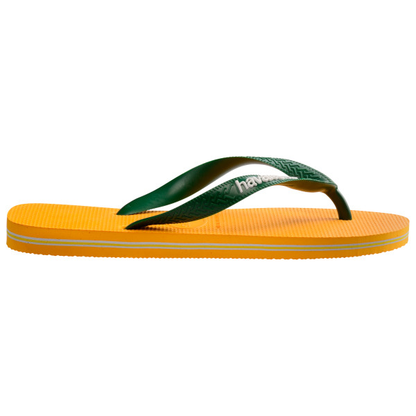 Havaianas - Brasil Logo - Sandalen Gr 35/36 orange von Havaianas