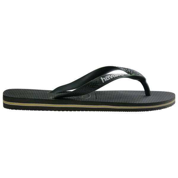 Havaianas - Brasil Logo - Sandalen Gr 37/38 schwarz von Havaianas