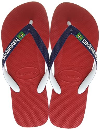 Havaianas Brasil Mix Flipflop, Rubinrot, 25/26 EU von Havaianas