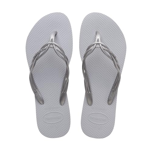 Havaianas Damen Flash Sweet Flipflop, Steel Grey/Steel Grey, 38 EU von Havaianas