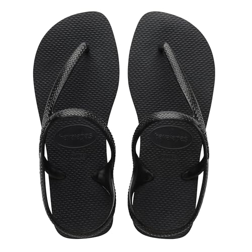 Havaianas - Flash Urban, Bequeme, stylische und vielseitige Sandalen, Knöchelverschluss, gekreuzte Metallic-Riemen, für Damen von Havaianas