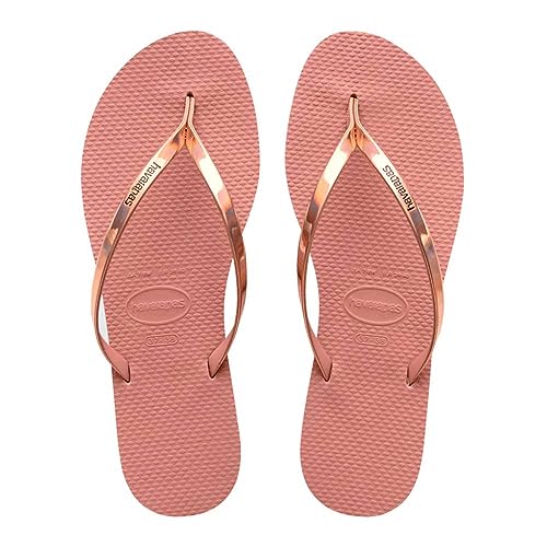 Havaianas Mädchen Slim Flip Flop, Crocus Rose, 7.5/8 UK von Havaianas