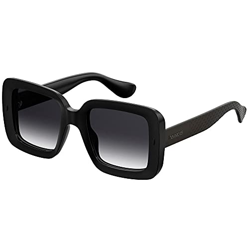 Havaianas Unisex GERIBA Sunglasses, Schwarz (Black 20200), 53 von Havaianas