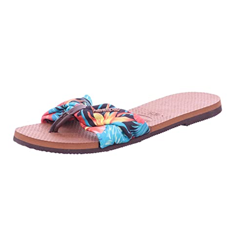 Havaianas Damen HAV You Saint Tropez Blue Sandale, Rot (Rubinrot), 42 EU von Havaianas