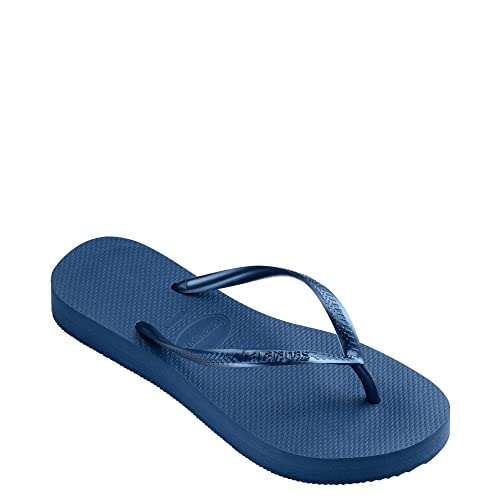 Havaianas Damen Slim Flatform Flipflop, Comfy Blue, 38 EU von Havaianas