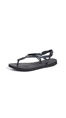 Havaianas Damen Luna Flip Flop Sandalen, (schwarz), 37/38 EU von Havaianas