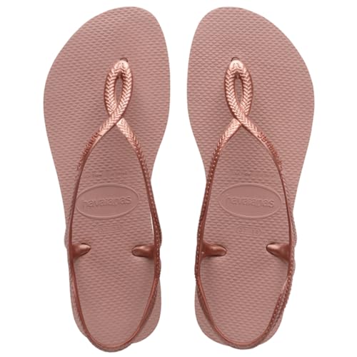 Havaianas – Luna, bequeme, stilvolle und funktionale Sandalen, sicherer Halt am Knöchel, geflochtene Riemen und rutschfeste Sohle, Damen von Havaianas