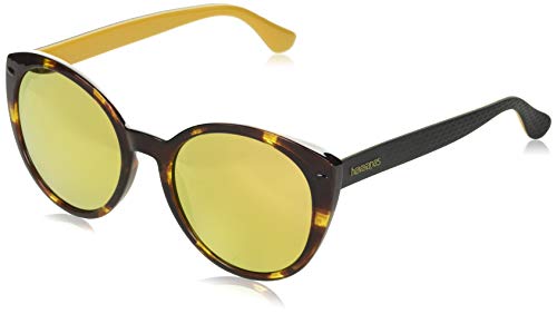 Havaianas Unisex Milagres Sunglasses, 086/SQ Havana, 54 von Havaianas