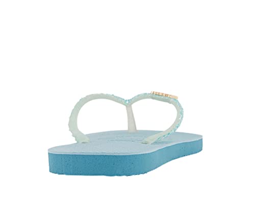 Havaianas Damen Schmaler Glitzer Flipflop, Nautisches Blau, 41/42 EU von Havaianas