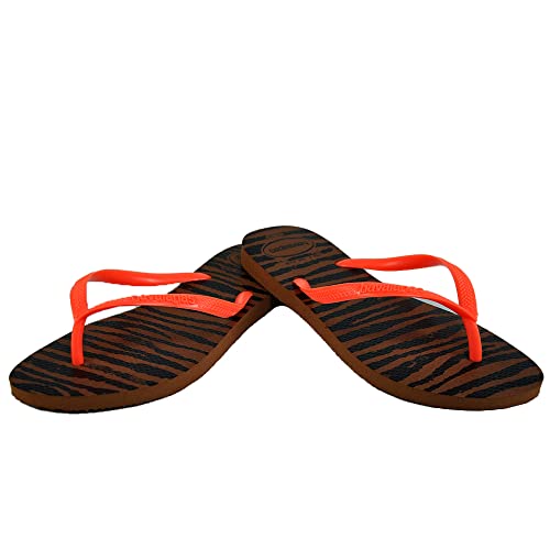 Havaianas Damen Flip Flops, Mehrfarbig Rust Orange, 35/36 EU von Havaianas