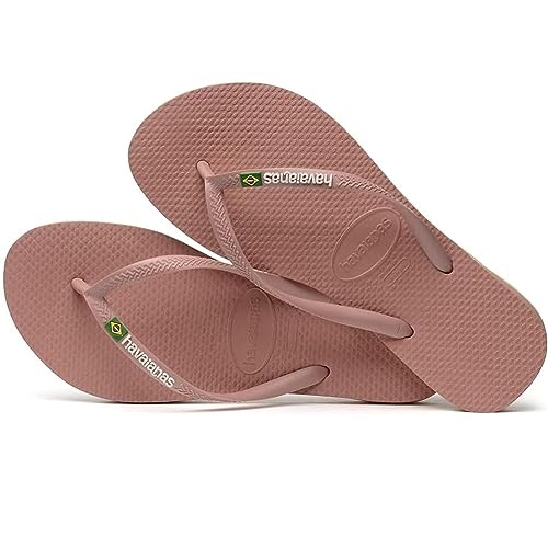 Havaianas Women Slim Brasil Logo, Crocus Rose, 6/7 von Havaianas