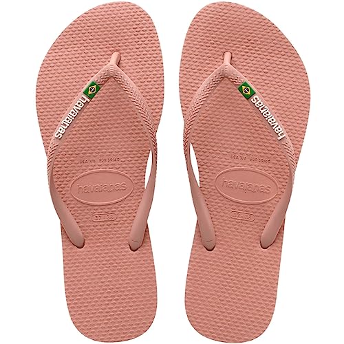 Havaianas Women Slim Brasil Logo, Crocus Rose, 6/7 von Havaianas