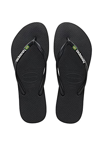 Havaianas Women Slim Brasil Logo, Black, 2 von Havaianas