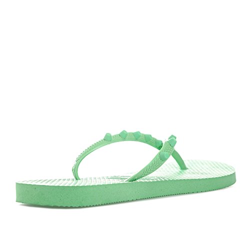 Havaianas Damen Slim Candy Flip Flops in Grün - UK 5 von Havaianas