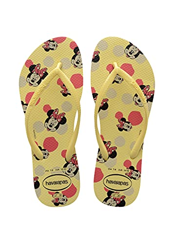 Havaianas Damen Slim Disney Flipflop,Zitronengelb,33/34 EU von Havaianas