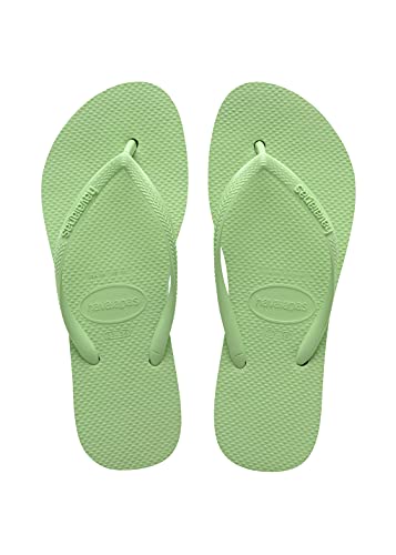 Havaianas Damen Slim Flatform Flip flops, Hydro Green 33/34 EU von Havaianas