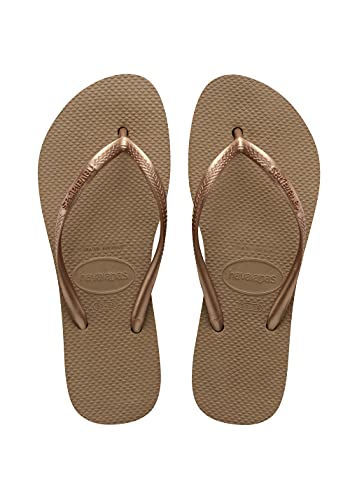 Havaianas Damen Slim Flatform Flip flops, Rosengold 33/34 EU von Havaianas