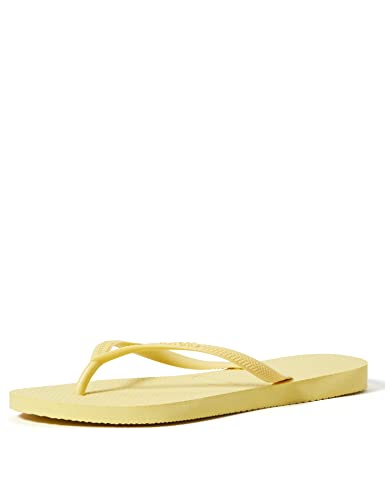 Havaianas Damen Slim Flip Flop, Lemon Yellow, 39/40 EU von Havaianas