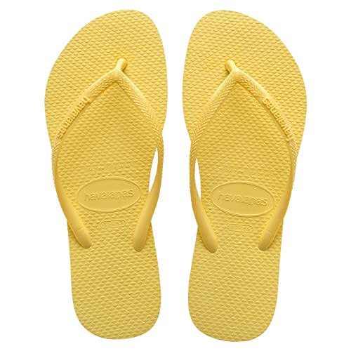 Havaianas Damen Slim Flip Flop, Lemon Yellow, 41/42 EU von Havaianas