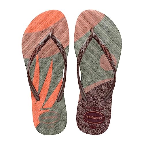 Havaianas Damen Slim Glitter Palette Flip-Flop von Havaianas