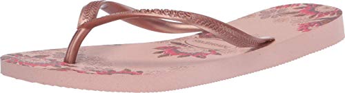 Havaianas Damen Slim Organic Flip Flop Sandale, Ballettrose, 43/44 EU von Havaianas