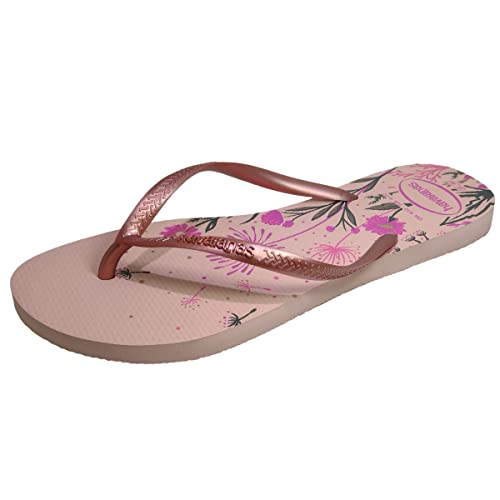 Havaianas Damen Slim Bio Ballett Rosegolden Blushrosa Flip-Flop, Ballett Rose Golden Blush Rosa, 37/38 EU von Havaianas